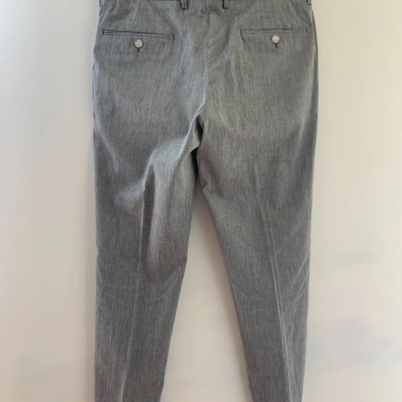 MENS J CREW LUDLOW - SOMELOS COTTON GRAY SUIT - 38R - Picture 9 of 10